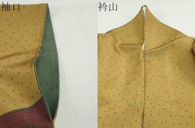 平和屋着物●訪問着　流水舞桜文　正絹　逸品　DABG2879ud