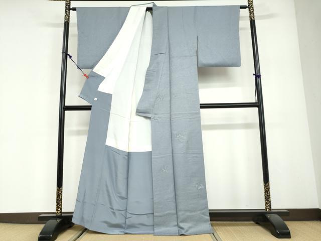 平和屋着物●色留訪問着　総刺繍　辻が花　金糸　鈴乃屋扱い　正絹　逸品　DABG2896ud