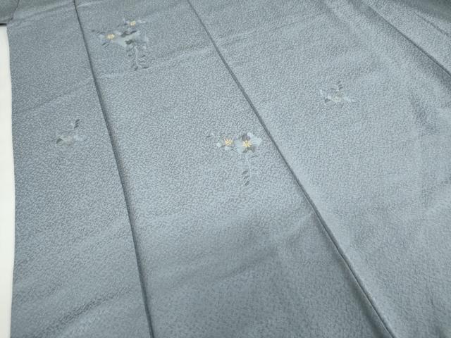 平和屋着物●色留訪問着　総刺繍　辻が花　金糸　鈴乃屋扱い　正絹　逸品　DABG2896ud