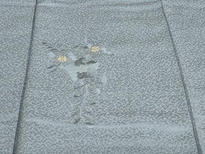 平和屋着物●色留訪問着　総刺繍　辻が花　金糸　鈴乃屋扱い　正絹　逸品　DABG2896ud
