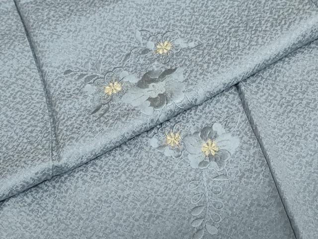 平和屋着物●色留訪問着　総刺繍　辻が花　金糸　鈴乃屋扱い　正絹　逸品　DABG2896ud