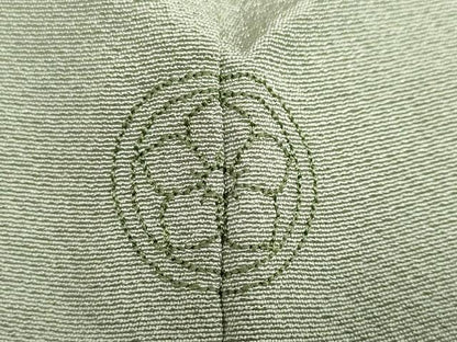 平和屋着物●上質な色無地　夏虫色　正絹　逸品　DABG2898ud