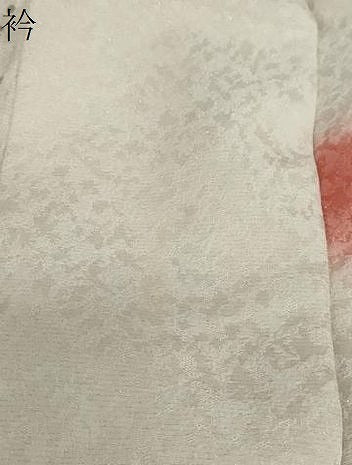 平和屋着物●豪華振袖　刺繍　花蝶文　暈し染め　金銀彩　銀通し地　正絹　逸品　DABG2903ud