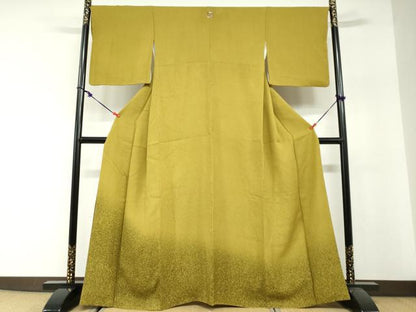 平和屋着物●豪華色留袖　霞文　たたき染め　やまと誂製　重ね衿：取り外し可能　正絹　逸品　DABG2913ud