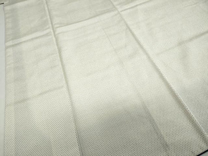 平和屋着物●本塩沢　蚊絣　正絹　逸品　DABG2921ud