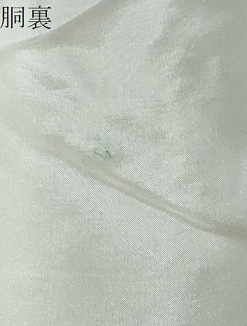 平和屋着物●訪問着　作家物　紬地　花鳥文　金彩　やまと誂製　正絹　逸品　未使用　DABG2928ud
