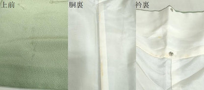 平和屋着物●中国三大刺繍　スワトウ刺繍　総刺繍　訪問着　雪輪几帳花鳥文　暈し染め　正絹　逸品　DABG2940ud