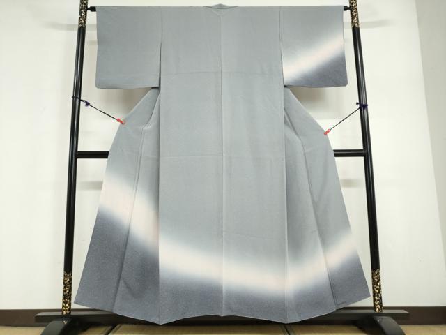 平和屋着物●江戸小紋　訪問着　吉祥柄　暈し染め　正絹　逸品　DABG2948ud