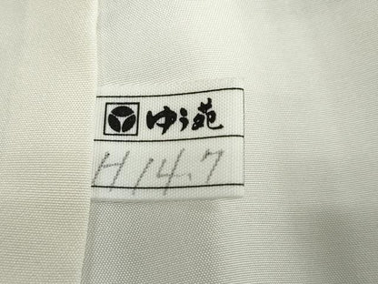 平和屋着物●訪問着　草花文　暈し染め　正絹　逸品　DABG2952ud