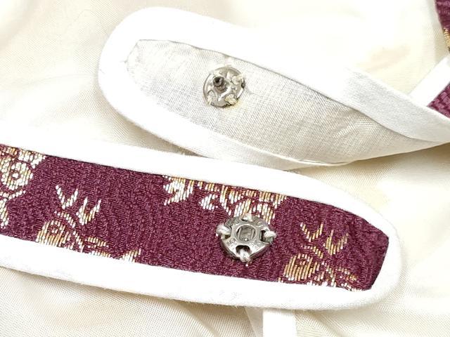 平和屋着物[]七五三　男の子　子供　陣羽織　荒磯　破れ色紙　金糸　DABG3003ma
