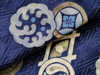 平和屋着物[]七五三　男の子　子供　行灯袴　吉祥文　金銀糸　DABG3004ma