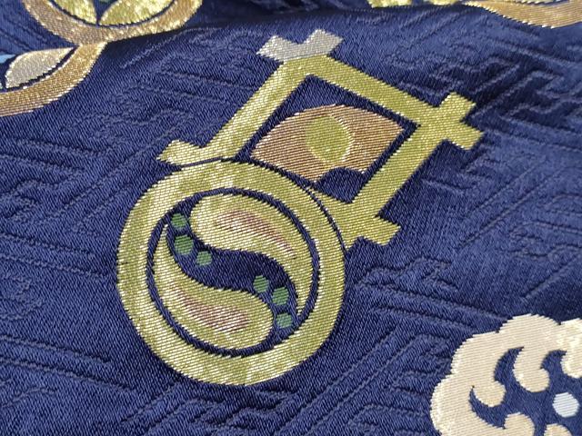 平和屋着物[]七五三　男の子　子供　行灯袴　吉祥文　金銀糸　DABG3004ma