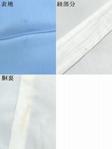 平和屋着物[]七五三　男の子　子供　祝着　色紋付　青藤色　逸品　DABG3005ma