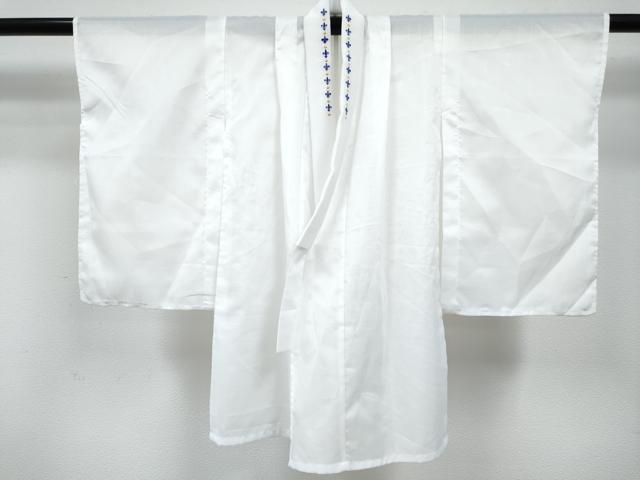 平和屋着物[]七五三　男の子　祝着・陣羽織・長襦袢(単衣)・行灯袴・小物セット　BLUE CROSS　刺繍　ドラゴン 髑髏　金銀糸　DABG3024ma