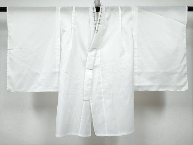 平和屋着物[]七五三　男の子　祝着・陣羽織・長襦袢(単衣)・行灯袴・小物セット　BLUE CROSS　刺繍　ドラゴン 髑髏　金銀糸　DABG3026ma