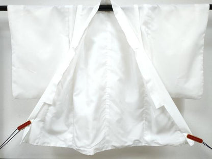 平和屋着物[]七五三　男の子　祝着・羽織(片身変わり)・長襦袢(単衣)・行灯袴・小物セット　刺繍 双鶴花丸文 金糸 洗える着物　DABG3028ma