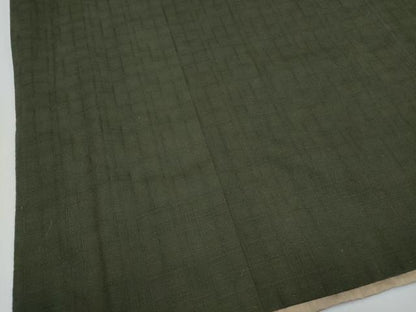 平和屋着物[]七五三　男の子　祝着・羽織・行灯袴・つけ帯・小物セット　仙斎茶色　間道　藤代工房謹製　DABG3029ma
