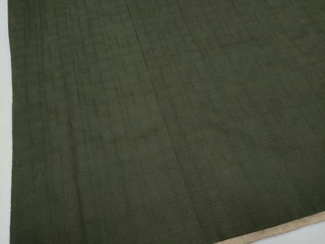 平和屋着物[]七五三　男の子　祝着・羽織・行灯袴・つけ帯・小物セット　仙斎茶色　間道　藤代工房謹製　DABG3029ma