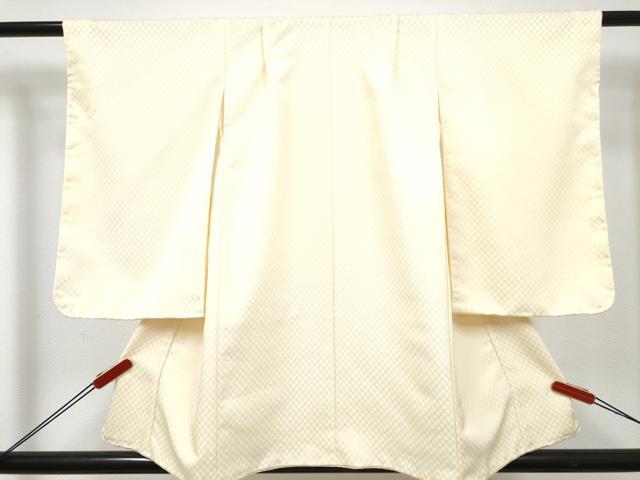 平和屋着物[]七五三　男の子　祝着・羽織・長襦袢(単衣)・行灯袴・小物セット　鳥の子色　刺繍　狩猟文　市松文様　金糸　DABG3036ma