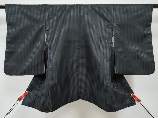 平和屋着物[]七五三　男の子　祝着・陣羽織・長襦袢(単衣)・行灯袴・帯セット　矢羽菱文　金銀糸　DABG3046ma