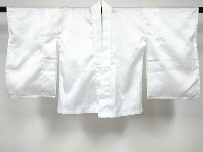 平和屋着物[]七五三　男の子　祝着・陣羽織・長襦袢(単衣)・行灯袴・帯セット　矢羽菱文　金銀糸　DABG3046ma
