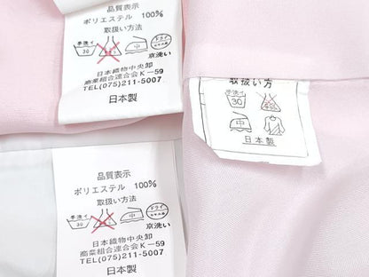平和屋着物[]七五三　女の子　３歳　祝着　三つ身　長襦袢(単衣・半衿刺繍)・被布・小物セット 刺繍 牡丹 舞桜 金糸 洗える着物 DABG3049ma