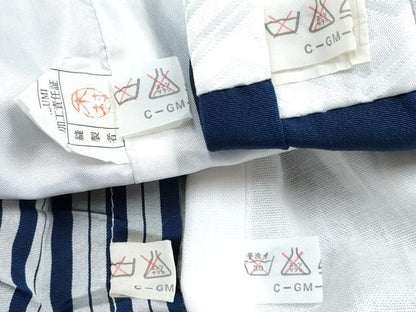 平和屋着物[]七五三　男の子　祝着・色紋付羽織・長襦袢(無双仕立て)・行灯袴・小物セット 草木染 青藍色 逸品 DABG3055ma
