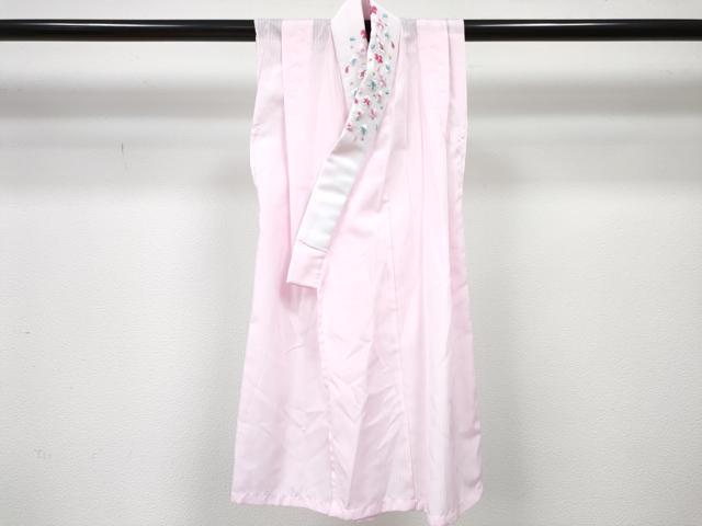 平和屋着物[]七五三 女の子 ３歳 祝着 三つ身 長襦袢(単衣・半衿刺繍)・被布・小物セット 双鶴花文 金彩 洗える着物 DABG3078ma