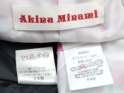 平和屋着物[]七五三　女の子　南明奈　３歳　祝着　三つ身　被布(猫耳フード付き)・草履セット　成り物 薔薇 ハート　DABG3126ma