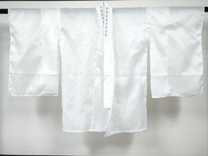 平和屋着物[]七五三　男の子　祝着・陣羽織・長襦袢(単衣・半衿刺繍)・行灯袴・小物セット　紺鼠色　打ち出の小槌　唐草地紋　DABG3131ma