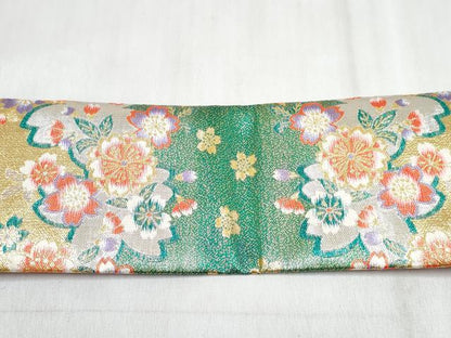 平和屋着物[]女の子　子供　つけ帯　舞桜文　金銀糸　DABG3184ma