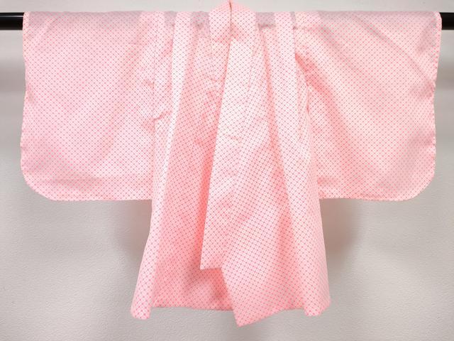 平和屋着物[]ベビー着物　松田聖子　SEIKOMATSUDA　女の子　子供　襦袢(単衣)・被布セット　花丸文　DABG3198ma