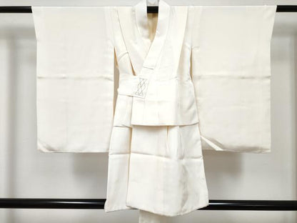 平和屋着物[]七五三　男の子　祝着・長襦袢(袷)セット　刺繍　翁　松文　金彩　逸品　DABG3225ma