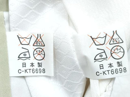 平和屋着物[]七五三　男の子　祝着・長襦袢(袷)セット　鷹　鷲　絵巻立波松文　金彩　逸品　DABG3246ma
