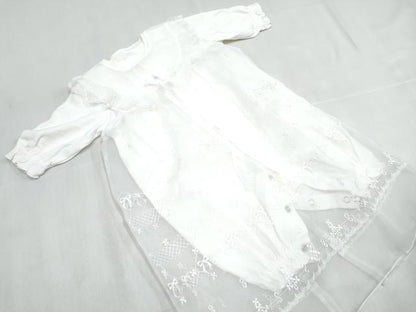 平和屋着物[]女の子　子供　ベビーセレモニー　ベビードレス　レース　洗える着物　DABG3248ma