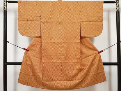 平和屋着物[]七五三 女の子 ７歳 祝着 四つ身 羽織セット 市松文様 逸品 DABG3282ma