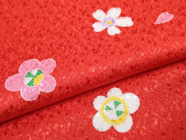 平和屋着物[]七五三 女の子 ３歳 祝着 三つ身 被布セット 舞花文 DABG3294ma