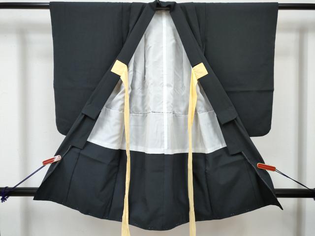 平和屋着物[]七五三　男の子　祝着・羽織セット　龍　兜　色紙重ね笹松文　金彩　DABG3298ma