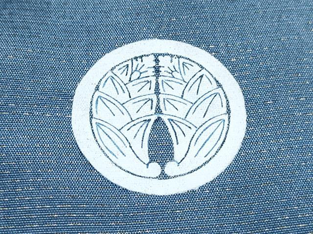 平和屋着物[]七五三　男の子　祝着・羽織セット　龍　兜　色紙重ね笹松文　金彩　DABG3298ma