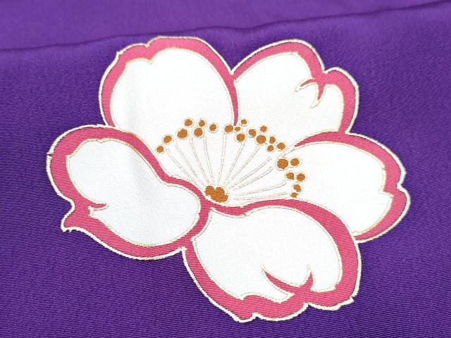 平和屋着物[]七五三　女の子　７歳　祝着　四つ身　長襦袢(無双仕立て)・袋帯セット　駒刺繍　舞花文　暈し染め　金彩　逸品　DABG3307ma