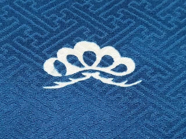 平和屋着物[]七五三　男の子　祝着・被布セット　龍　兜　松文　金彩　逸品　DABG3329ma