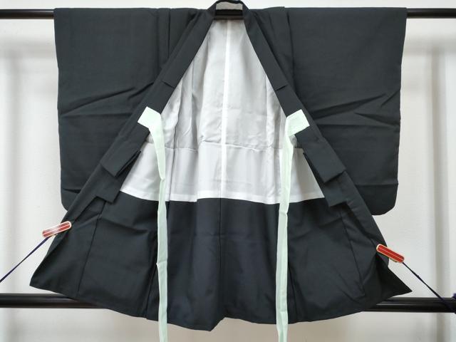 平和屋着物[]七五三　男の子　祝着・羽織セット　鷹　鷲　風景松文　暈し染め　金銀彩　DABG3371ma