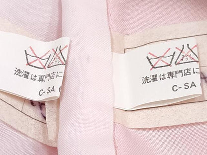 平和屋着物[]七五三　女の子　３歳　祝着　三つ身　被布・巾着セット　鮫小紋柄　DABG3372ma
