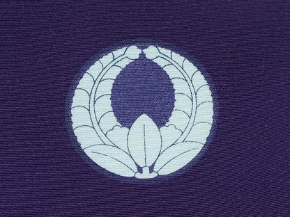平和屋着物[]七五三　男の子　祝着・羽織・長襦袢(無双仕立て)セット　葡萄色　鷹　鷲　松　暈し染め　金彩　DABG3397ma