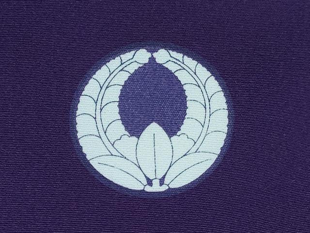 平和屋着物[]七五三　男の子　祝着・羽織・長襦袢(無双仕立て)セット　葡萄色　鷹　鷲　松　暈し染め　金彩　DABG3397ma
