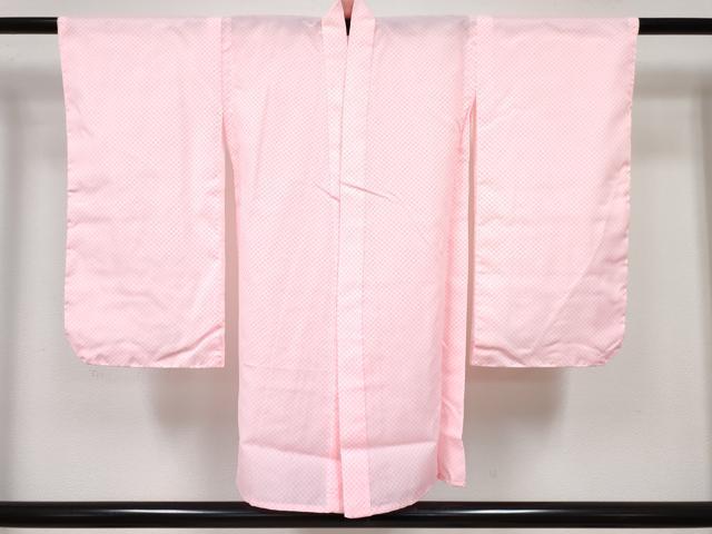 平和屋着物[]七五三　女の子　３歳　祝着　三つ身　長襦袢(無双仕立て)・被布セット　花丸文　暈し染め　DABG3400ma