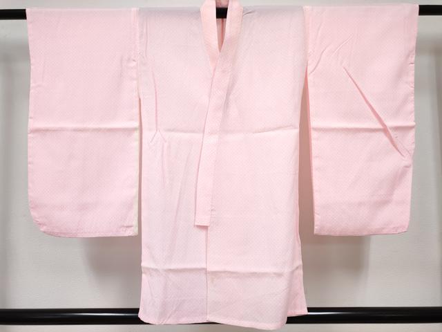 平和屋着物[]七五三　女の子　３歳　祝着　三つ身　長襦袢(無双仕立て)セット　駒刺繍　花蝶文　金彩　DABG3403ma