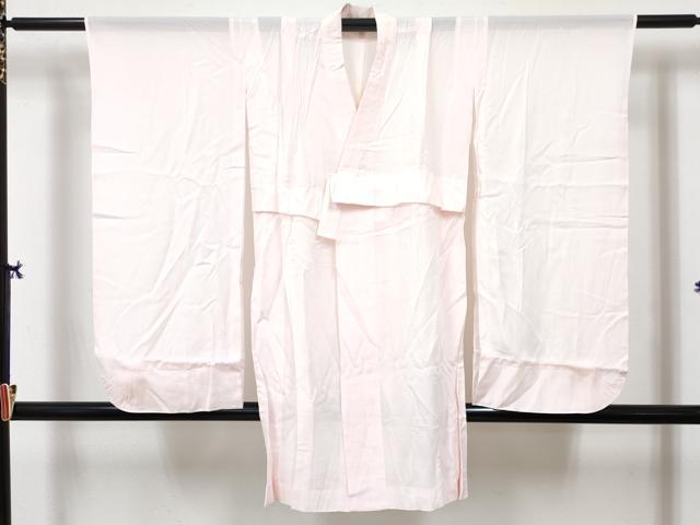 平和屋着物[]七五三　女の子　７歳　祝着　四つ身　単衣　長襦袢(単衣)セット　枝梅花文　金彩　逸品　DABG3425ma