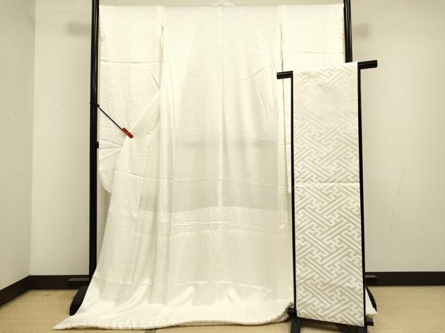 平和屋本店●掛下・帯セット　打掛　和装　婚礼　花嫁　結婚式　神社挙式　紗綾形地紋　胴抜き仕立て　逸品　DABG3564du