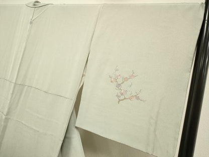 平和屋着物▼中国三大刺繍　スワトウ刺繍　汕頭刺繍　総刺繍　訪問着　地紙吉祥花文　正絹　逸品　DABG3591du